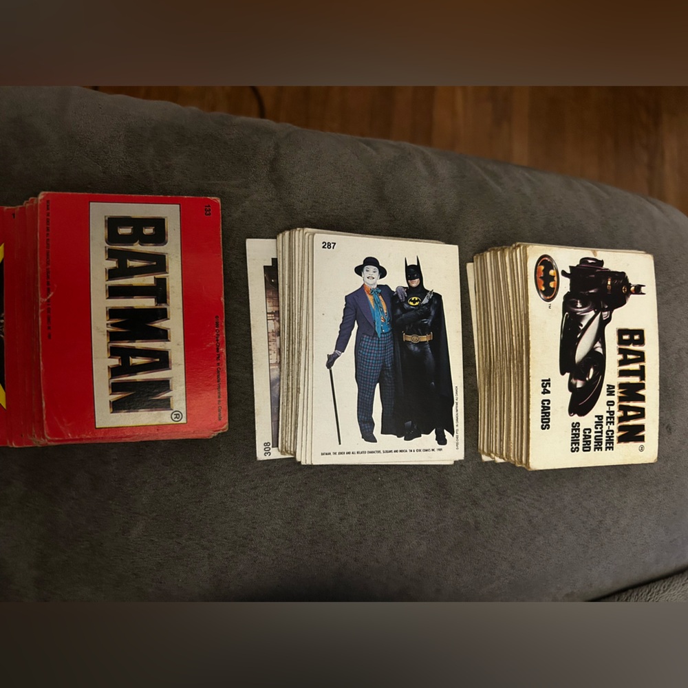Vintage Batman Trading Cards